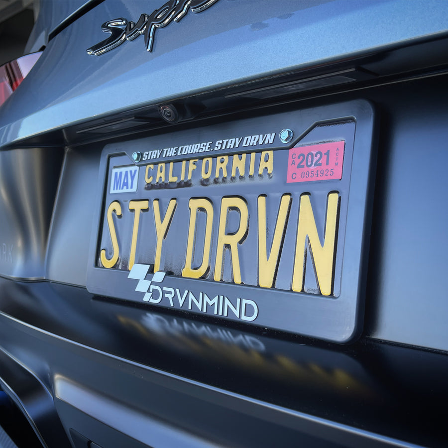 DRVNMIND LICENSE FRAME
